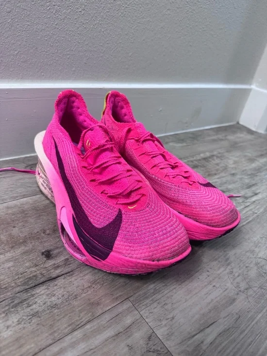 Nike Air Zoom Alphafly NEXT% 3 Hyper Pink Womens Shoes FD8315-601 Size 8.5 - Picture 5 of 5
